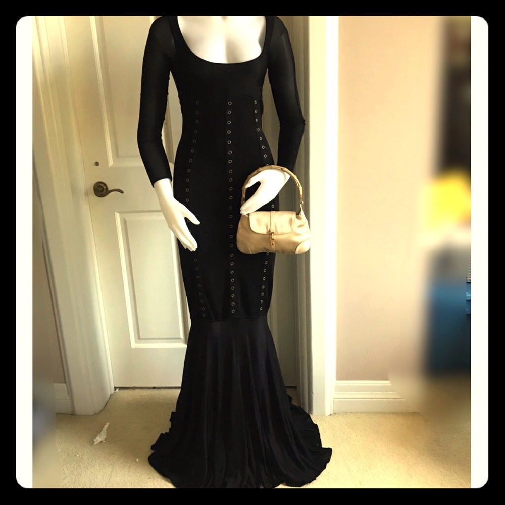 NWT Herve Leger Gown XS